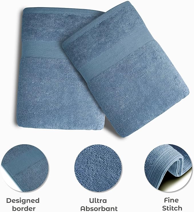 Softolle Luxury Bath Towels Set of 4 | Towels - Image 3