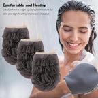 3 Pack Bath Loofah Body Sponge Brushes Loofah Exfoliating Glove Bath Shower - Image 4