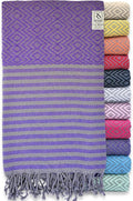 RAY SILVER Turkish Beach Towel – 100% Turkish Cotton 40"x71" Quick Dry by RaySilver