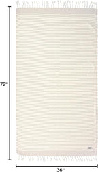 Personalized Embroidered Beach Towel | Throw Blanket, Easy Carry Sand Free - Image 8