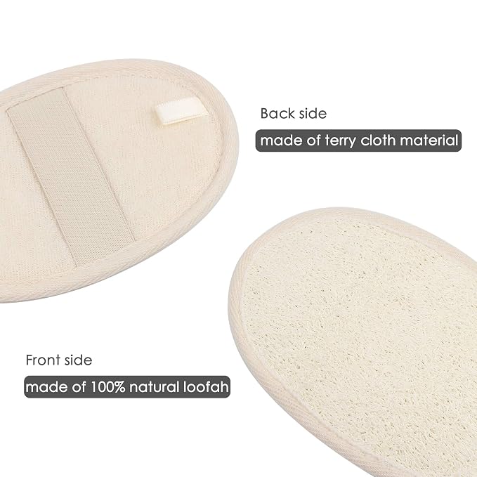10-Pack Exfoliating Loofah Sponge Pads - Image 7