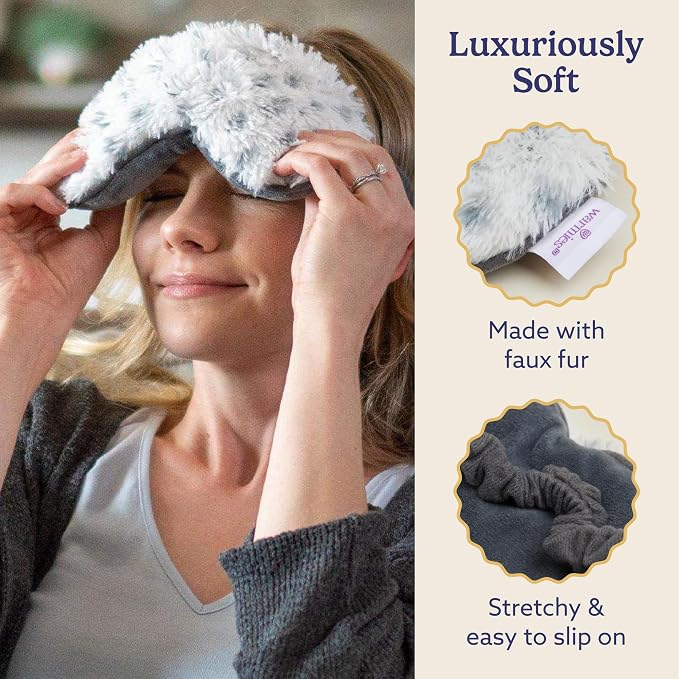 warmies Microwavable Eye Mask for Warmth & Comfort - Image 3