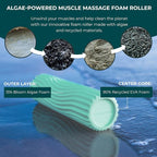 Oceanfoam Ripple Travel Foam Roller Firm Mini Foam Roller - Image 7