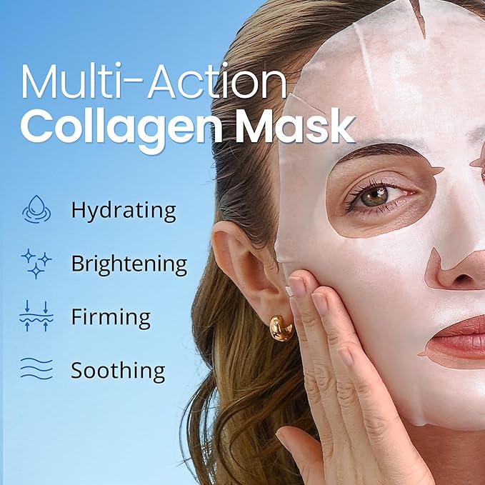 Ebanel 10 Pack Collagen Face Mask - Image 2