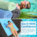 SmoothNovelty 16 Pack Microfiber Bath Towels Bulk 27'' x 60'' Oversized Beach - Image 6