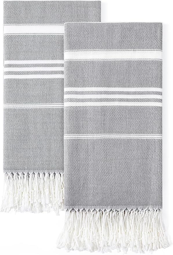 Antfuny 2 Packs Turkish Beach Towels Sand Free Quick Dry Oversized Bath Pool by ANTFUNYgivesmorechoices