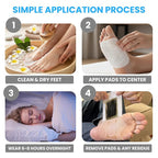 Sole Serenity Foot Pads with Trace Minerals, Fulvic Humic Acid, Diatomaceous - Image 2