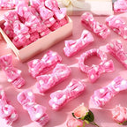 50 Pcs Pink Spa Headband Bulk Spa Sleepover Party Supplies - Image 7