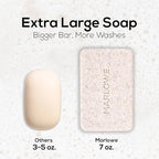 MARLOWE. No. 102 Body Scrub Soap 7 oz, Exfoliating Soap Bar - Image 9