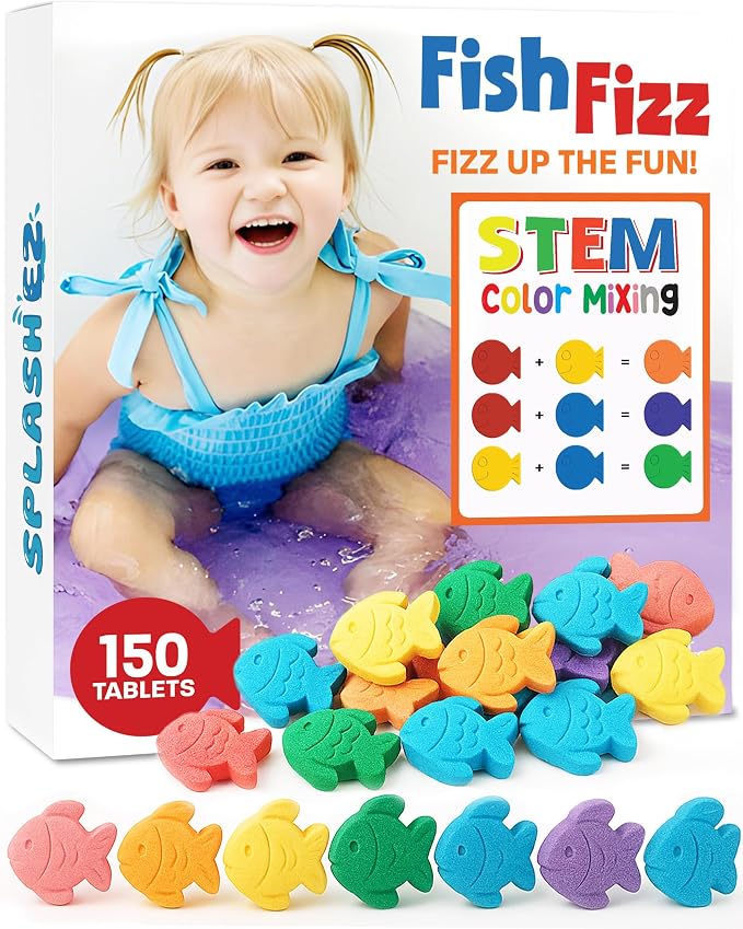 SplashEZ STEM Bath Color Tablets by SplashEZ