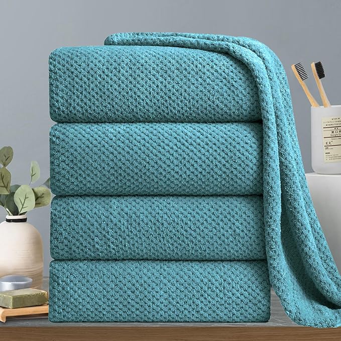 Hailea Extra Large Bath Towels Set 35x70 Inches by Hailea