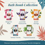 Saavy Naturals Bath Bombs – Relaxing Foaming Fizz Bubbles, Organic Bath Bombs - Image 7