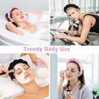 Ztomine Spa Headbands for Washing Face or Facial, Terry Cloth Headband Wash - Image 3