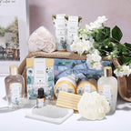 Gift Basket for Women, Spa Luxetique Spa Bath Kit, Bath Salt, Essential Oil - Image 2