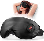 LitBear Heated Eye Mask, Silk Cordless Warm Eye Compress by LitBear