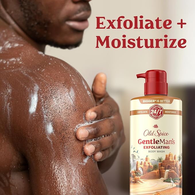 Old Spice GentleMan's Exfoliating & Moisturizing Body Wash - Image 3