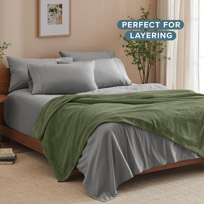 Bare Home Fleece Blanket - Image 8