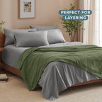 Bare Home Fleece Blanket - Image 8