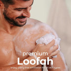 MainBasics Bath Shower Loofah Sponge Pouf Body Scrubber Exfoliator Body Wash - Image 2