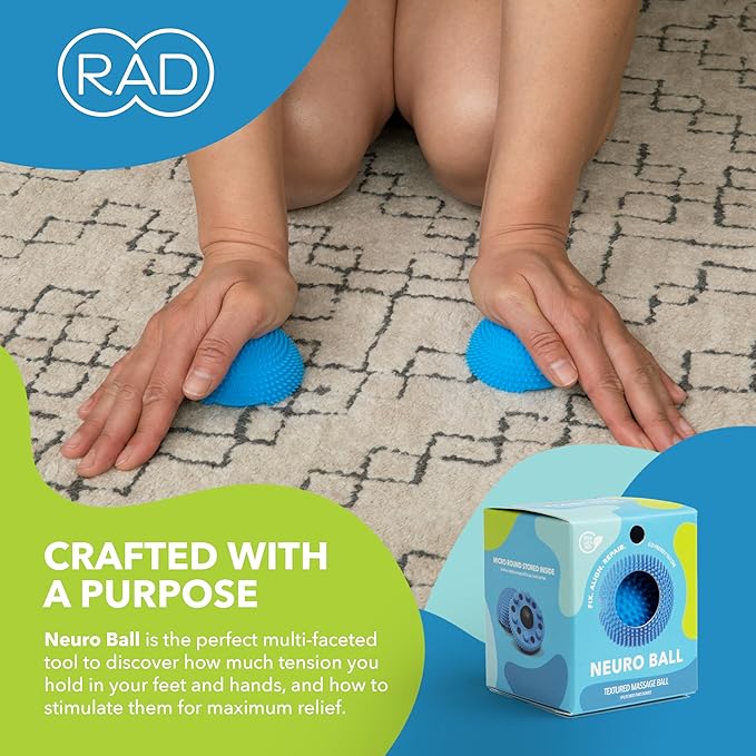 RAD The Original Neuro Ball – Foot Roller & Textured Massage Ball - Image 5