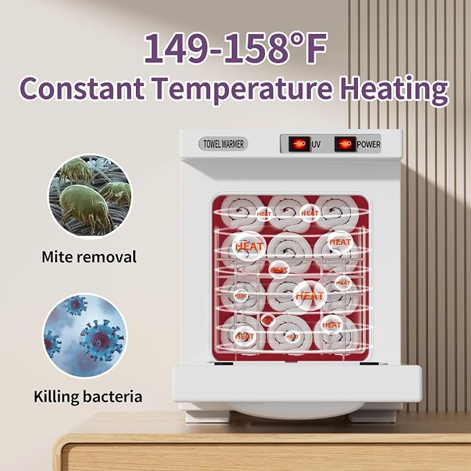 Towel Warmer, 5L Small Hot Towel Warmers - Image 2