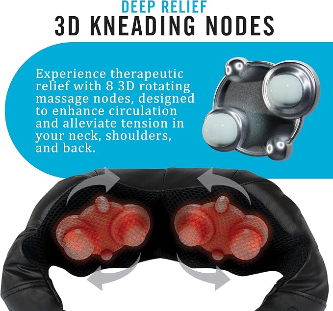 Daiwa Felicity Shiatsu Neck & Back Massager - Image 2