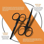 Utopia Care Eyebrow Scissors, Professional Stainless Steel Small Shears - Image 4