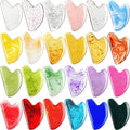 Sherr 24 Pcs Gua Sha Facial Tool Resin Gua Sha Massage Tool Heart Shaped Gua by Sherr