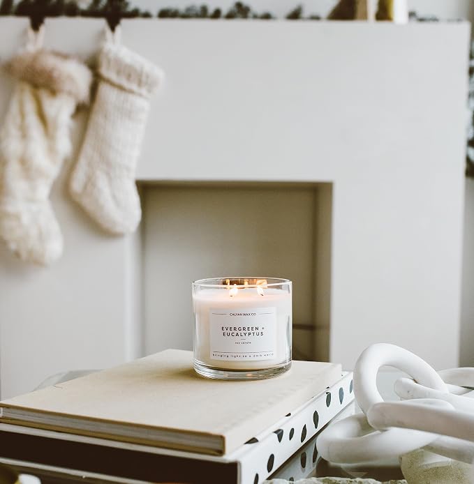 Calyan Wax Co. Home & Holiday 3 Wick Scented Candle - Image 6