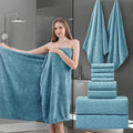 Ycosy 8-Piece Bath Towels Set, 2 Oversized Large Bath Towels Sheet, 2 Hand by Ycosy