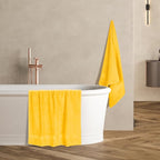 GLAMBURG Premium Cotton 4 Pack Bath Towel Set - Image 5