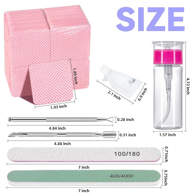 TsMADDTs Gel Nail Polish Remover Kit - Image 7