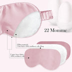 SilkDream 100% Mulberry Silk Sleep Mask Eye Mask - Image 3