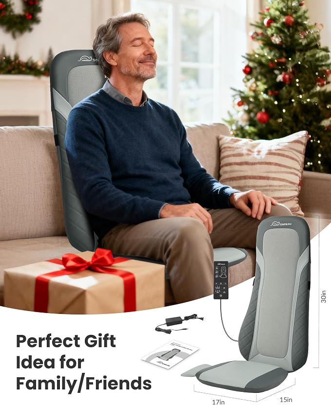 Shiatsu Back Massager with Heat, Full Back Massager - Image 9