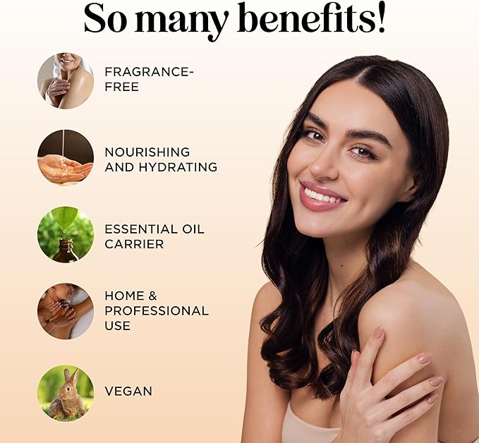 Unscented Massage Oil for Massage Therapy - Image 2