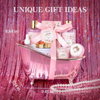 Bath and Body Gift Basket Set Mothers Day, Watermelon Body Scrub, Perfect Bath - Image 6