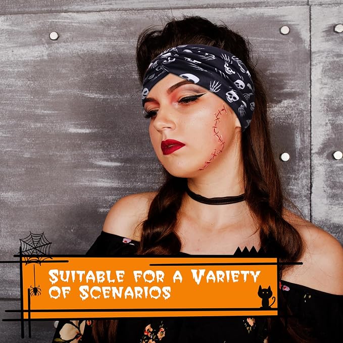 HAUHC 6 Pack Halloween Headbands - Image 5