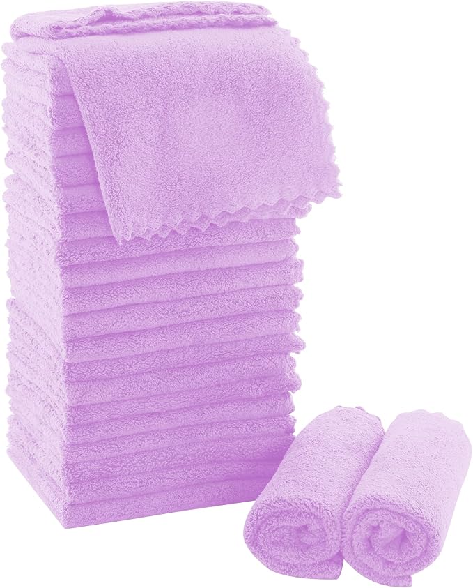 MOONQUEEN Ultra Soft Premium Washcloths Set by MOONQUEEN