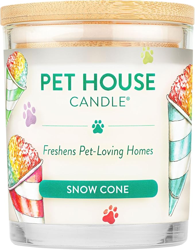 Pet House Candles, Plant-Based, Clean Burning, Long Lasting Pet Odor Candle by OneFurAll