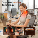 Neck Massager with Heat, 4D Bionic Finger Neck and Shoulder Massager, - Image 3