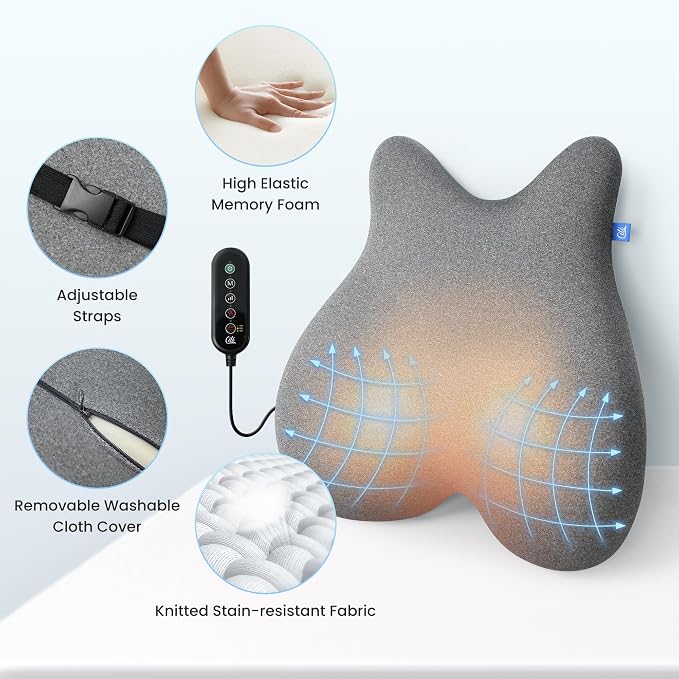 CILI Heated Lumbar Support Pillow - Image 5