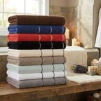 Lavish Home 6 Piece Bathroom Towels Set - Image 8