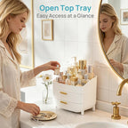 Vtopmart 3-Tier Skincare Makeup Organizer - Image 3