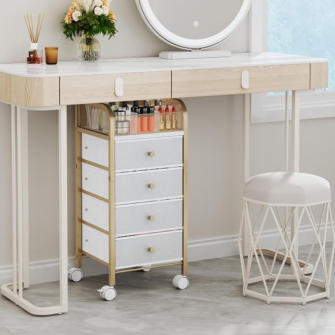 SWTYMIKI Rolling Makeup Organizer Cart - Image 5