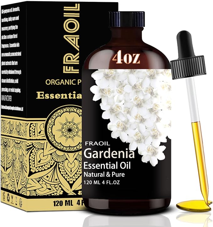 Gardenia Essential Oil, Gardenia Oil 4 Fl Oz 120ML by FRAOILESSENTIALOIL