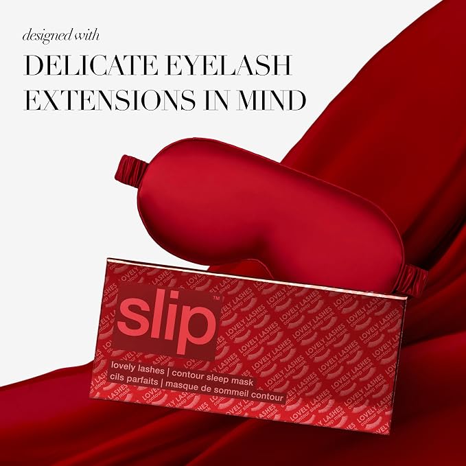 slip Pure Silk Contour Sleep Mask: Protect Your Delicate Lashes - Image 4