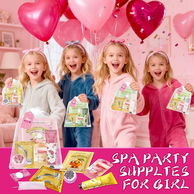 35 Pcs Spa Party Supplies for 5 – Spa Gifts for Women, Girls & Kids | Spa Set - Image 7