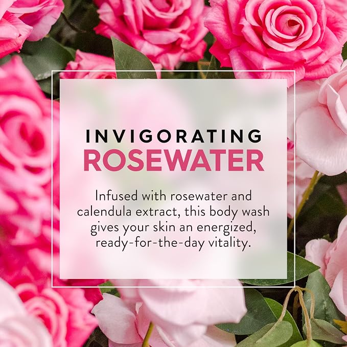 JASON Rosewater Invigorating Body Wash Women/Men, - Image 3