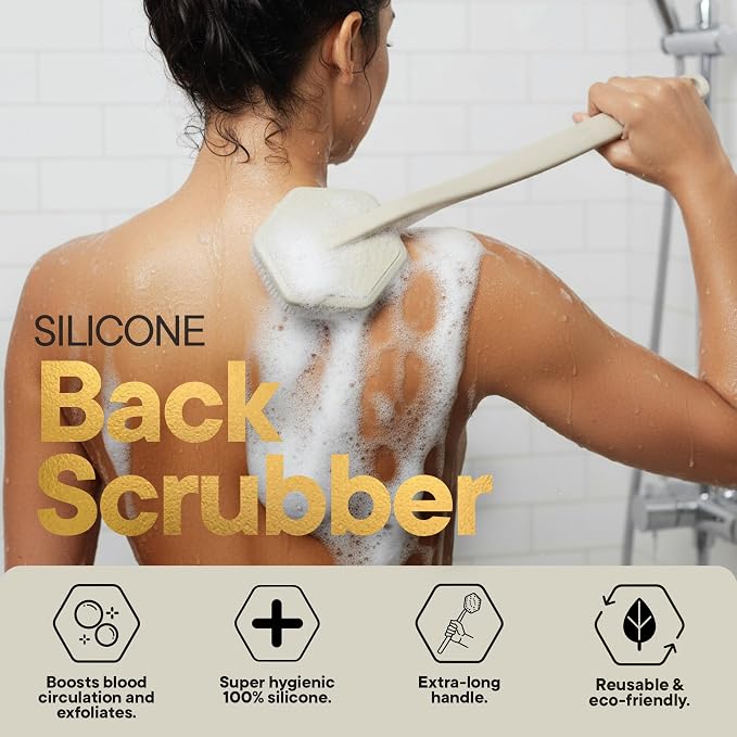 TOOLETRIES Silicone Back Scrubber - Image 3