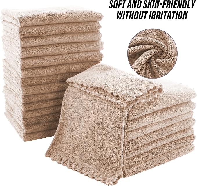 MOONQUEEN Ultra Soft Premium Washcloths Set - Image 4